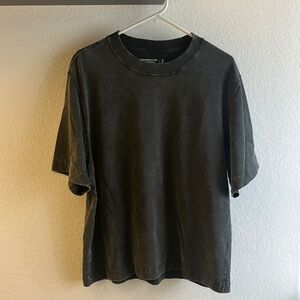 Abercrombie & Fitch Black Short Sleeve Cropped Tee